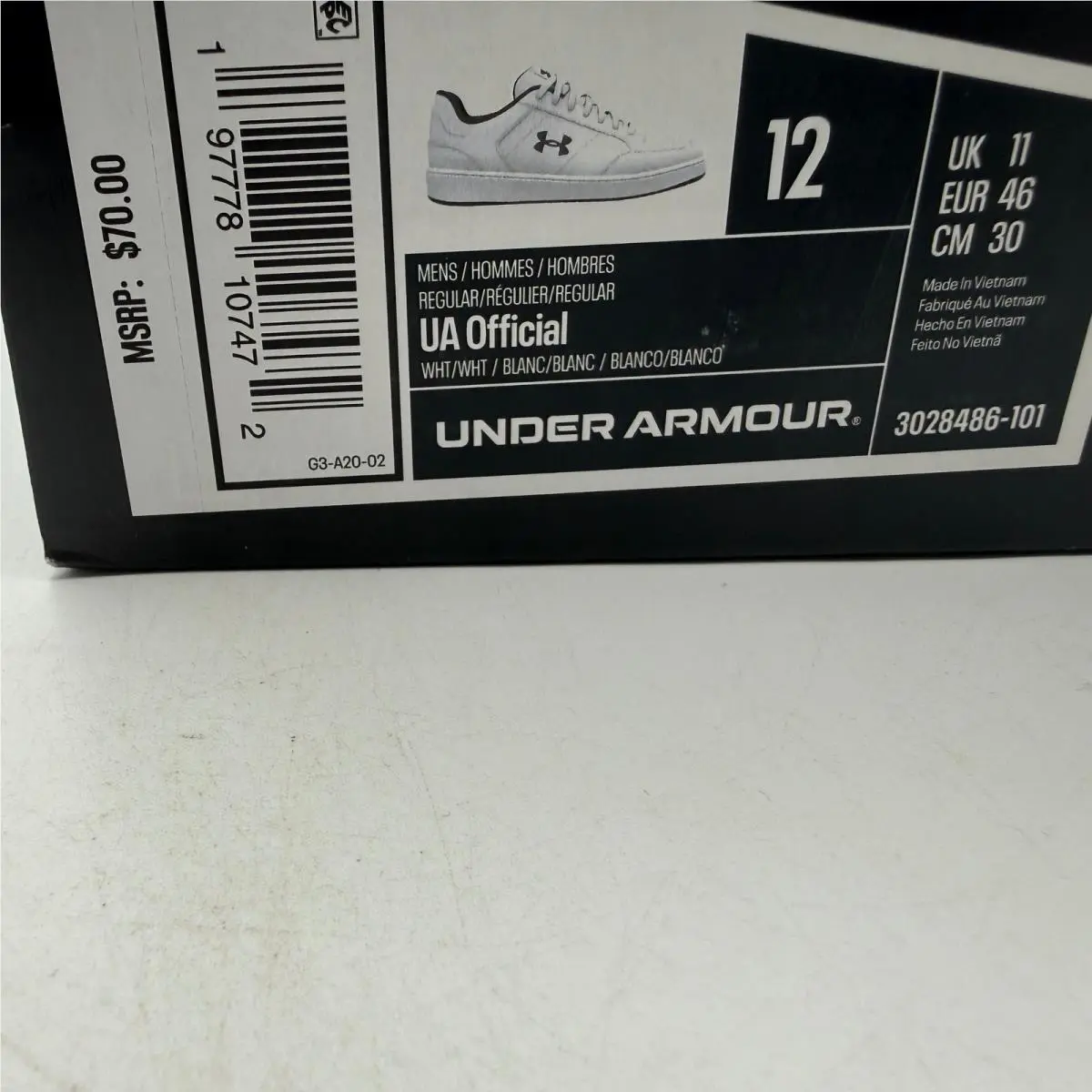 Under Armour shoes - UA Official - Official - White 5
