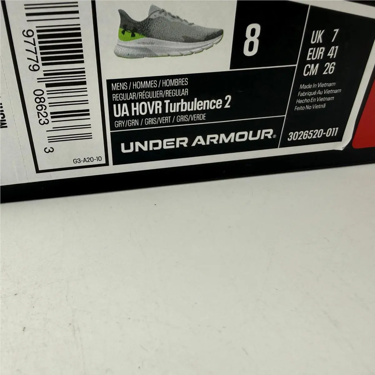 Under Armour shoes - UA HOVR Turbulence 2 - HOVR Turbulence - Gray 0