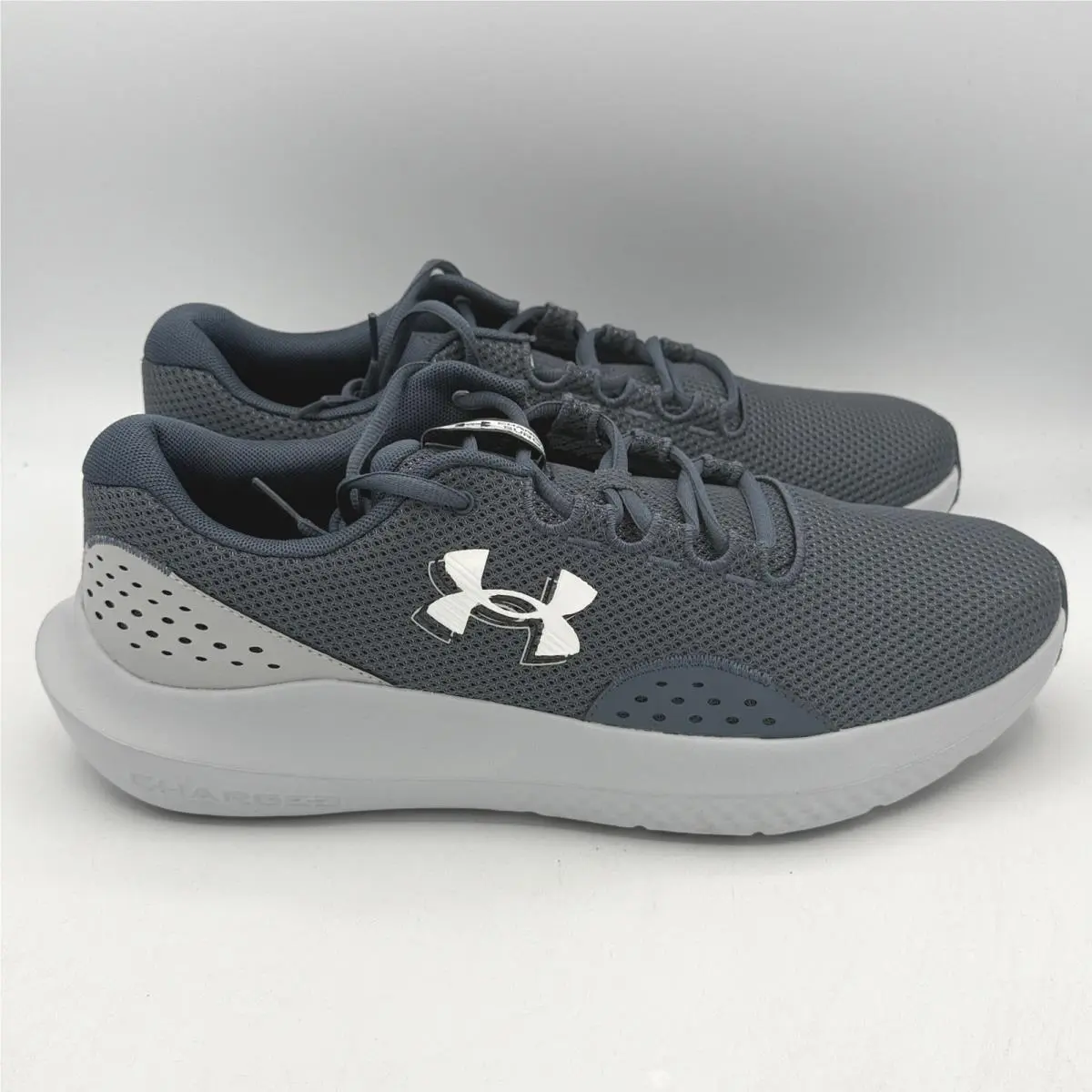 Under Armour Charged Surge 4 Shoes Mens 13 Grey 3027000-044