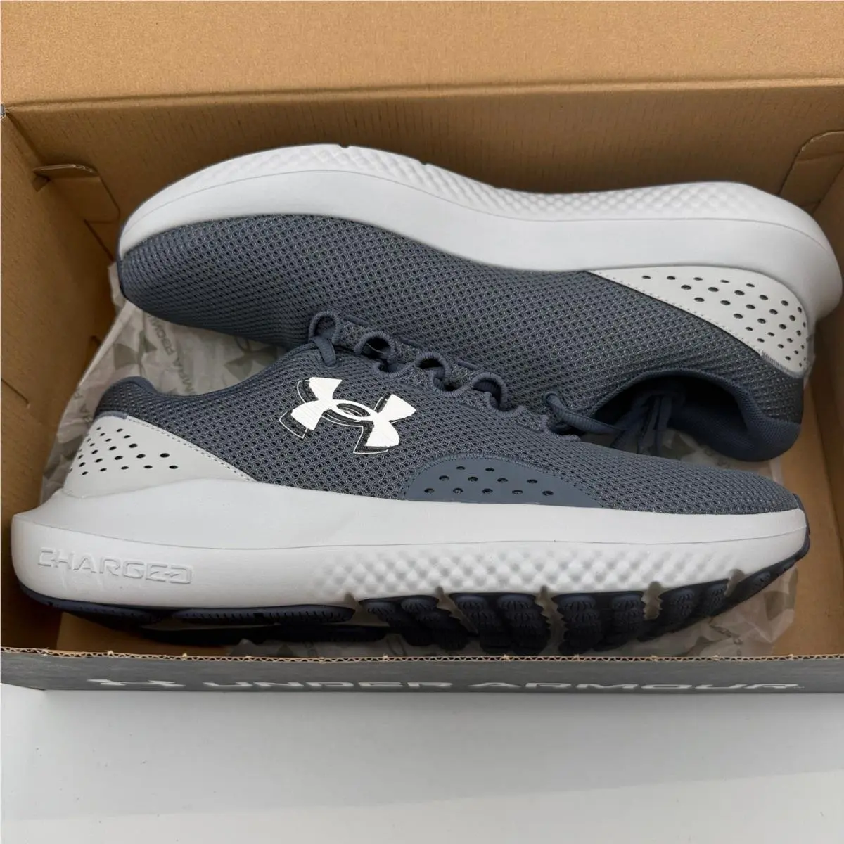 Under Armour shoes - Under Armour Charged Surge 4 - Gray 5