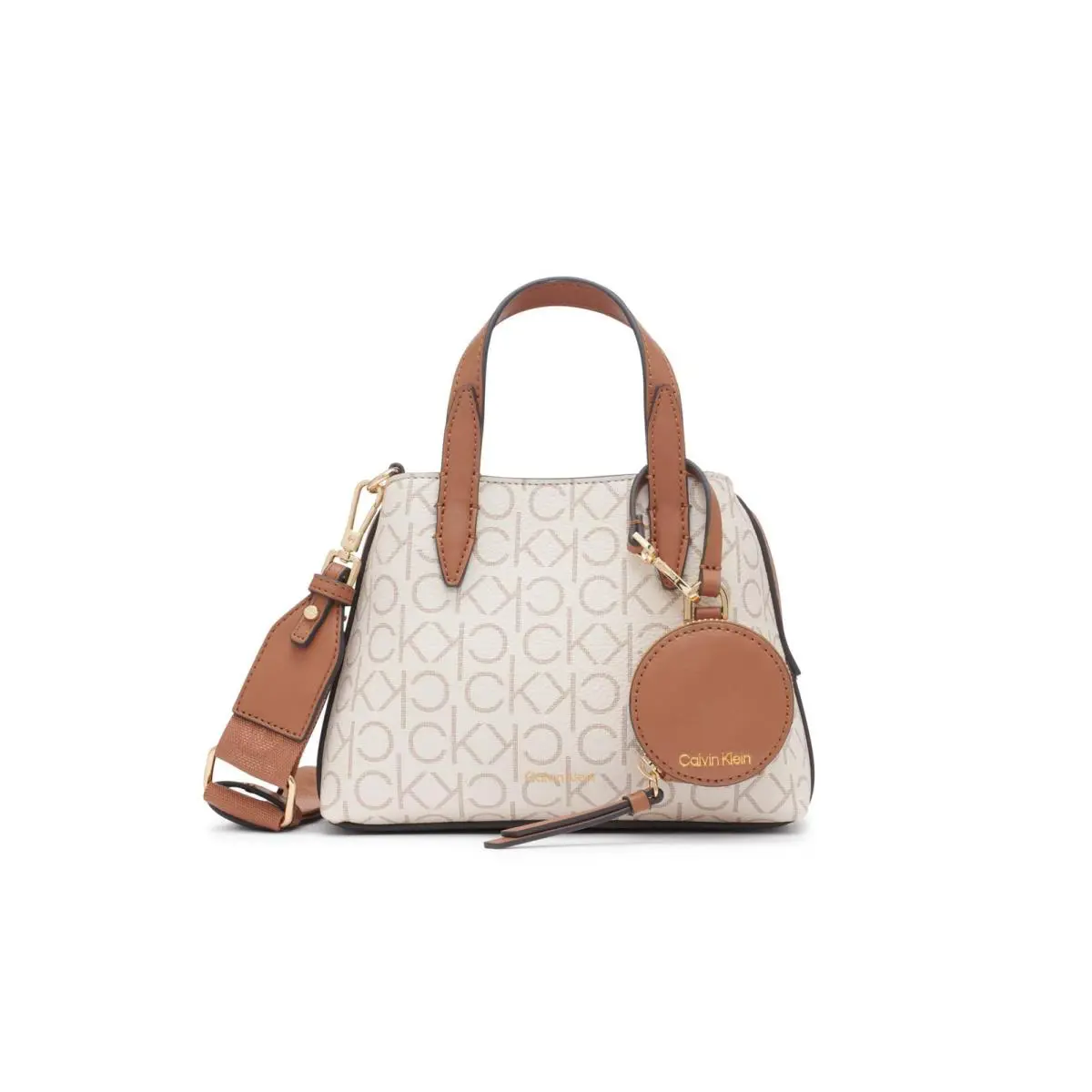Calvin Klein Millie 2 in 1 Triple Compartment Mini Satchel Crossbody