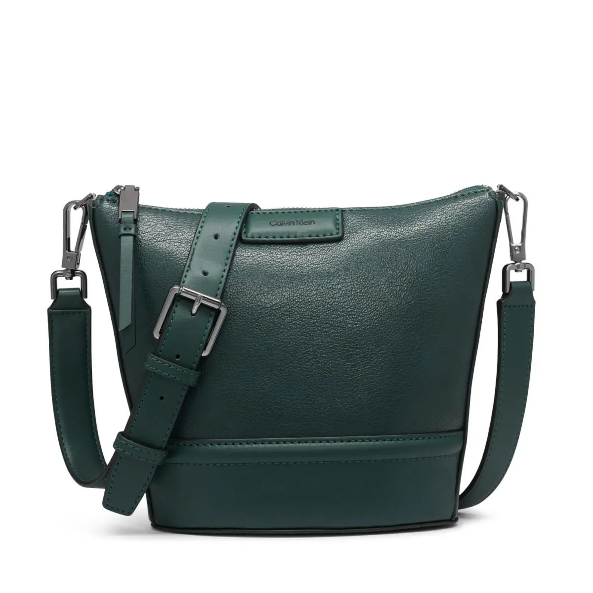 Calvin Klein Ash North/south Crossbody Deep Forest One Size