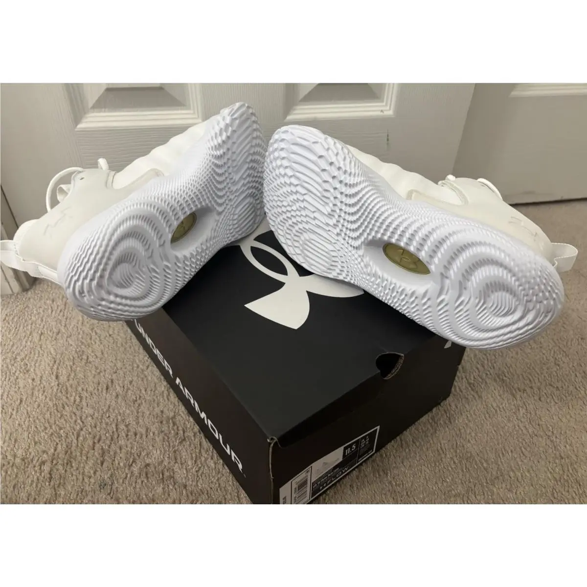 Under Armour shoes - Under Armour Flow Ace - Flow Ace - 3027084-100 - White 3