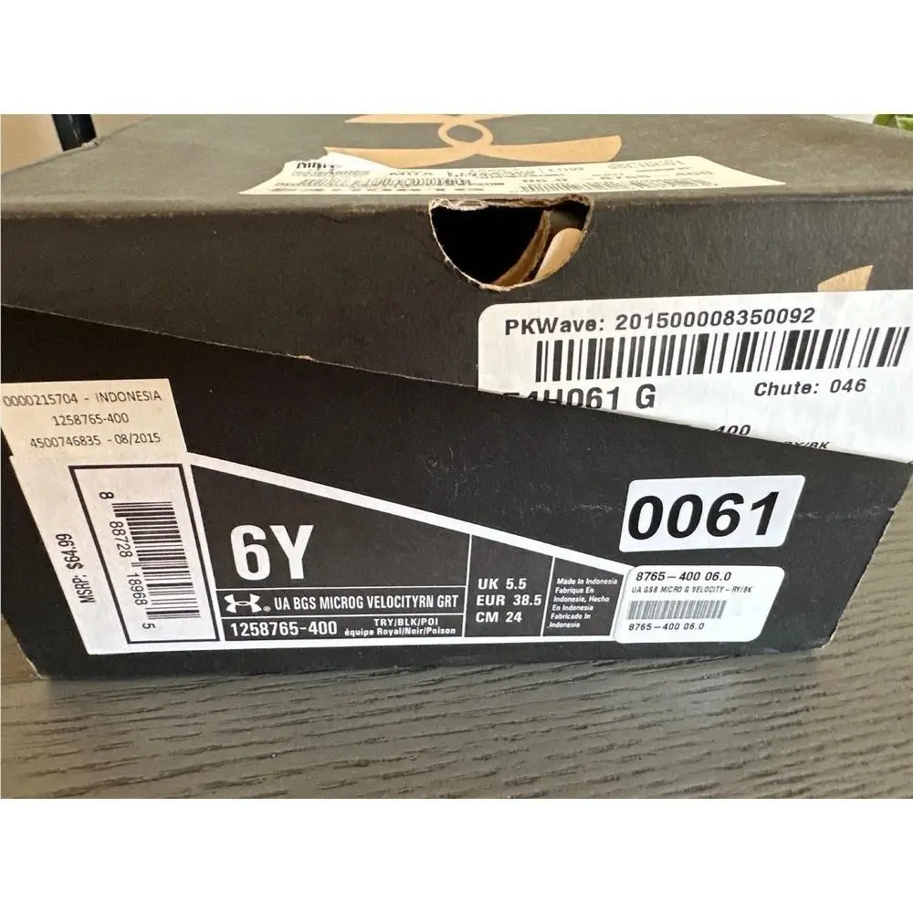 Under Armour shoes - Blue 4