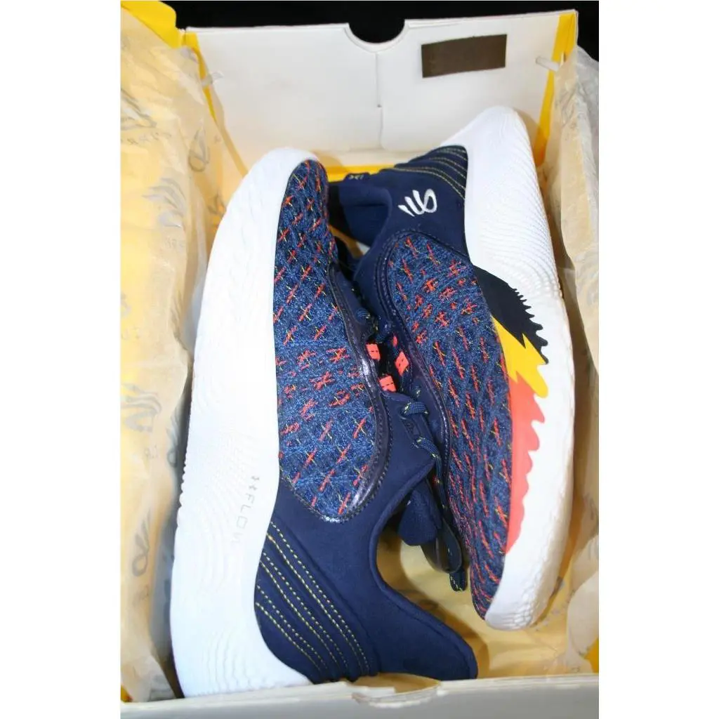 Under Armour Curry Flow 9 “we Believe” 3025684-406 Men’s Sz 11/Women’s 12