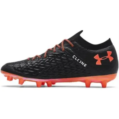 Under Armour shoes - BLACK-ELECTRIC TANGERINE-ELECTRIC TANGERINE (UPC: 195252321369) 1