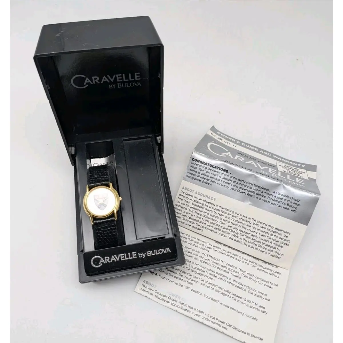Caravelle By Bulova Harvard University Amp115 Watch