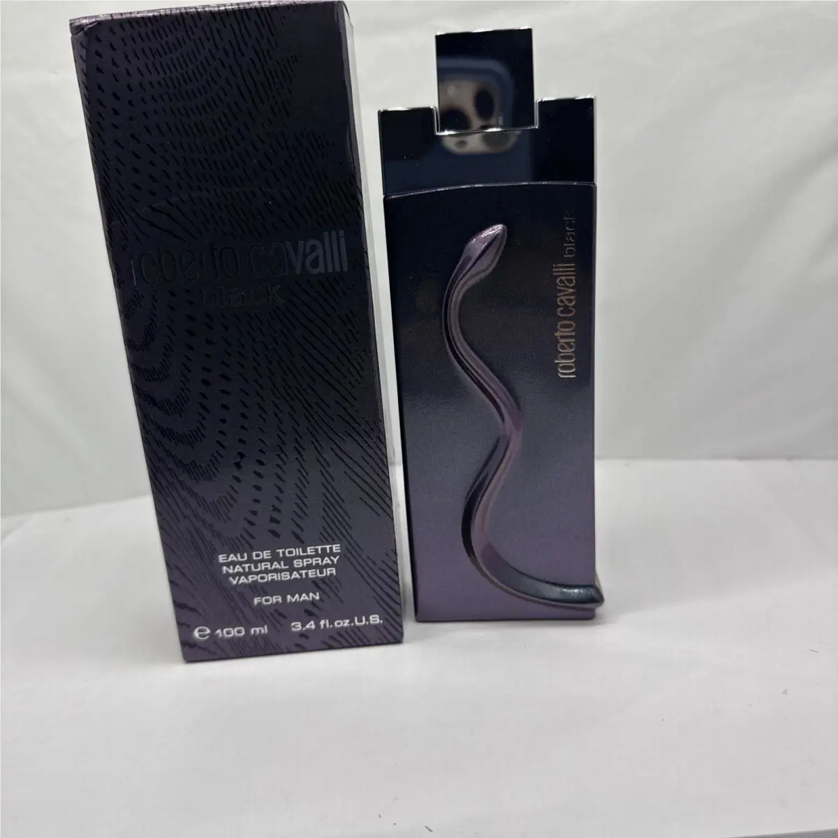 Roberto Cavalli Black Edt 100ml/3.4oz Spray For Men