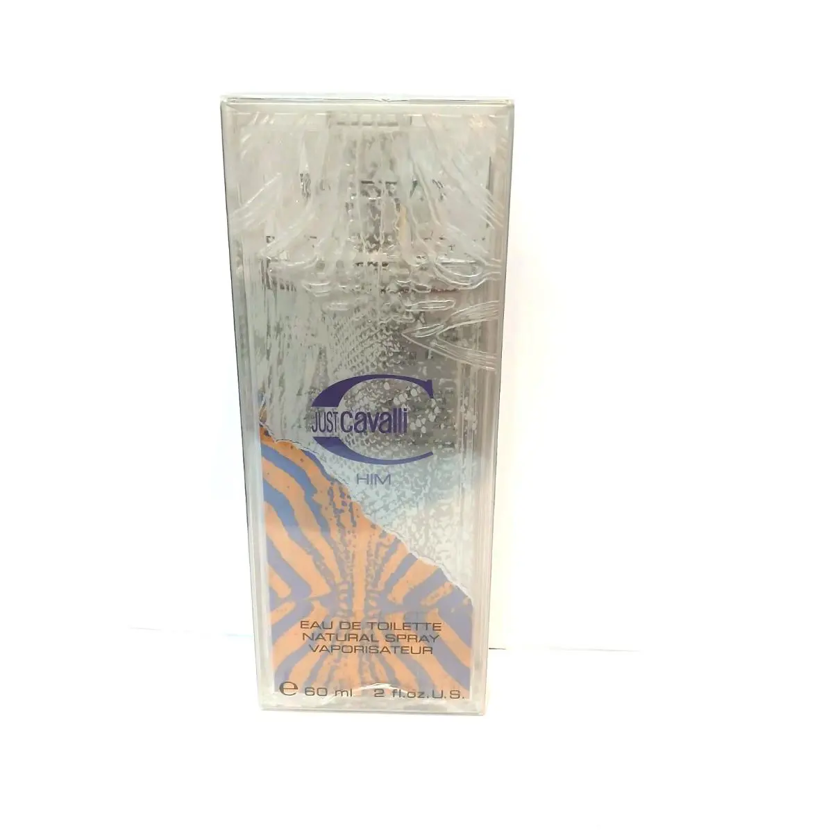 Roberto Cavalli Just Cavalli Him 2.0 oz Edt Spray Mens Cologne 60 ml