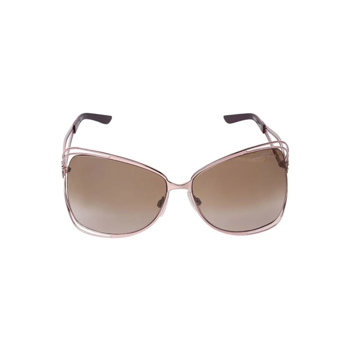 Roberto Cavalli Peonia RC 526S 72F Women`s Pink Butterfly Gradient Sunglasses