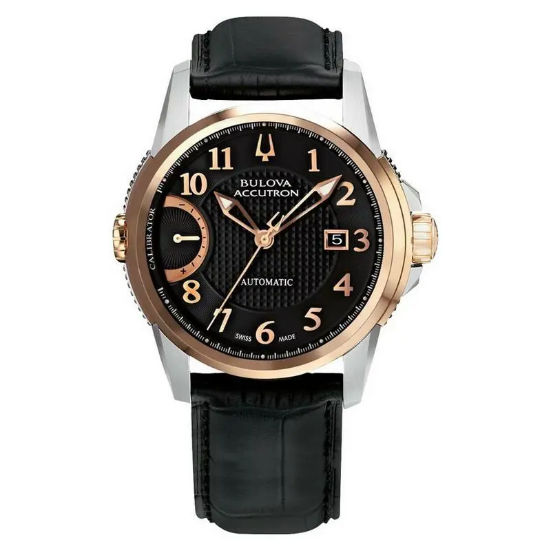 Bulova 65B148 Accutron Calibrator Automatic Men`s Watch Swiss Made Retail
