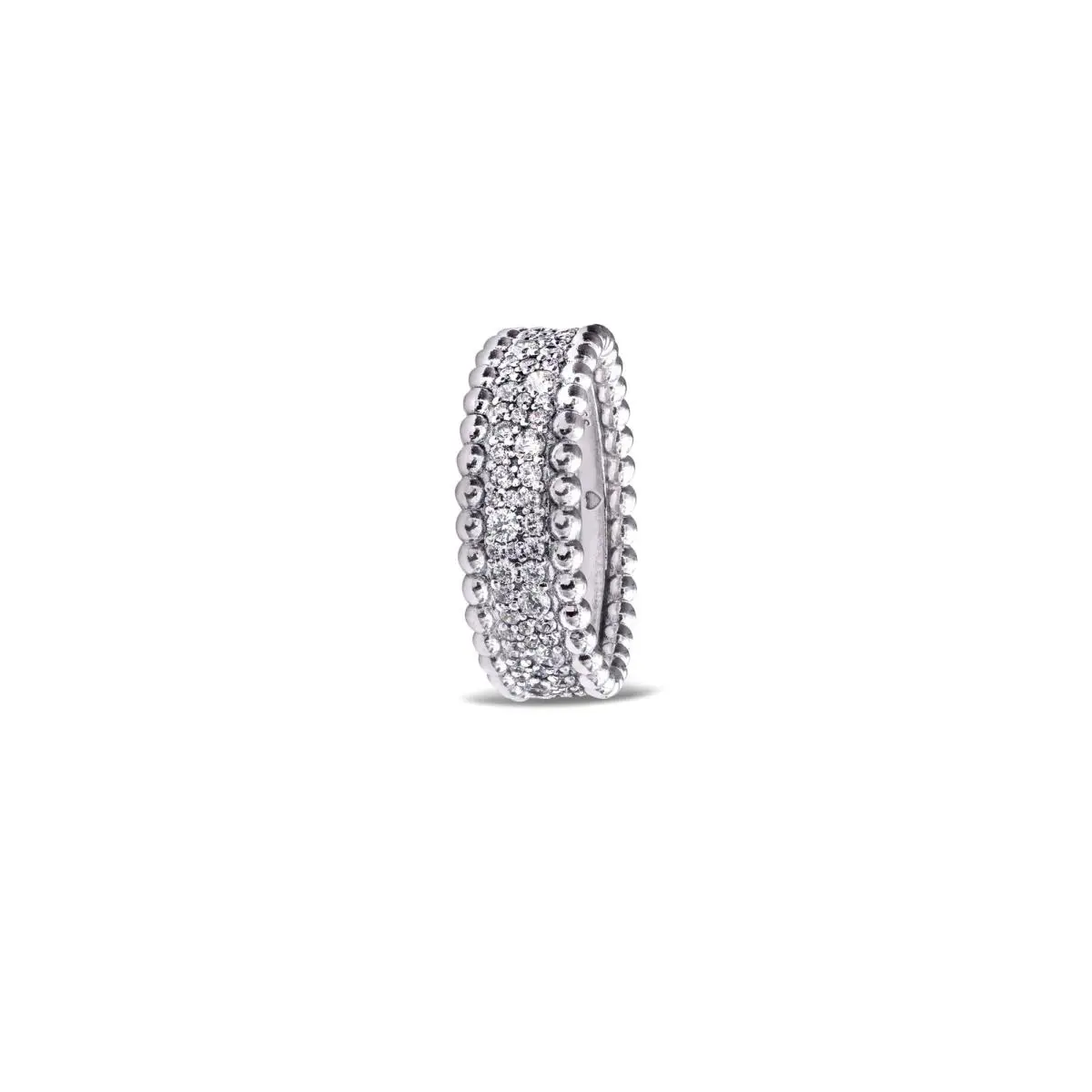 Pandora Beaded Pave Band Ring 198676C01-50