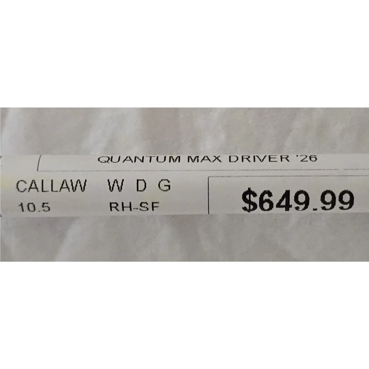 Callaway  - Callaway Quantum Max - Quantum Max (UPC: 197193809999) 7