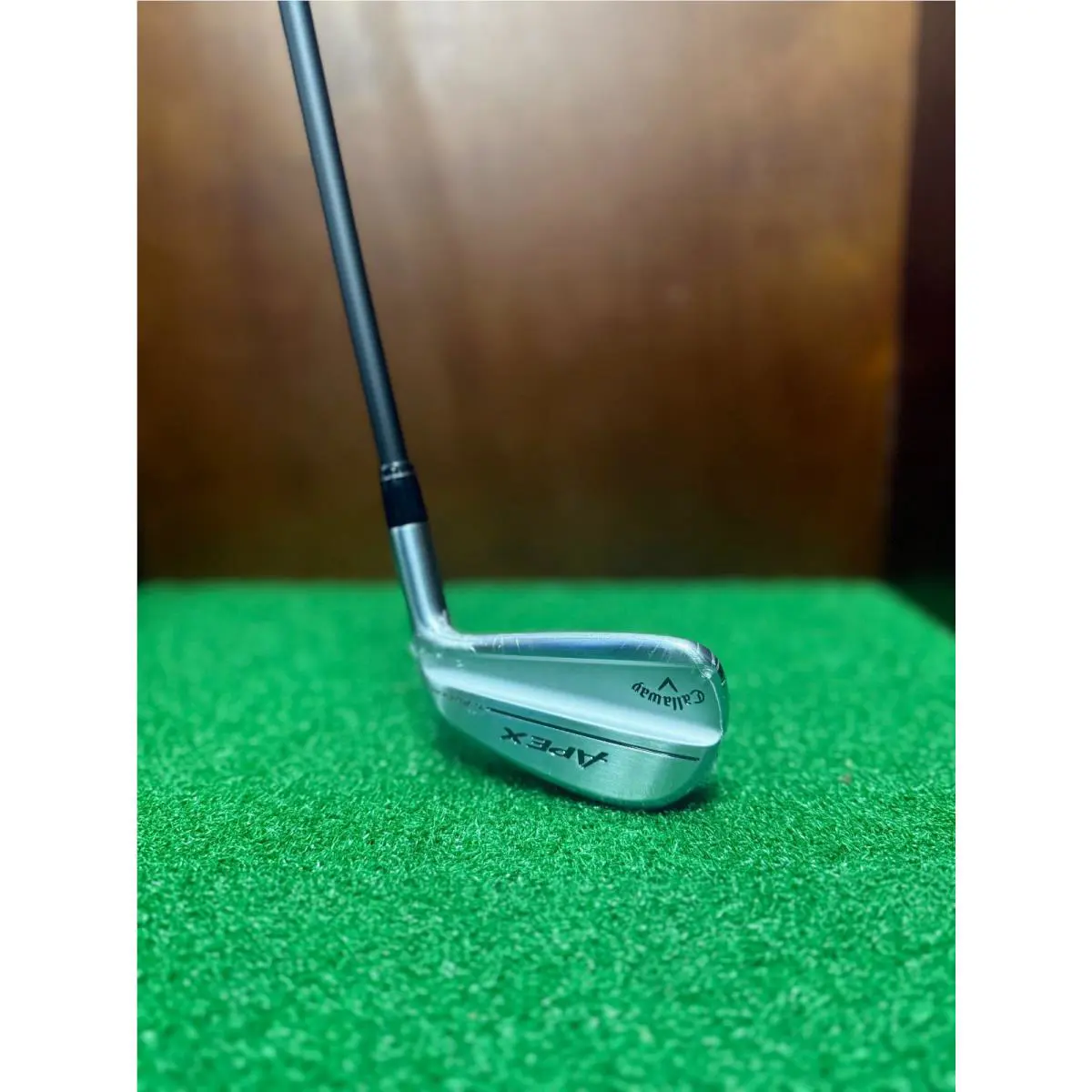 Callaway Callway Apex Ti Fusion Plated 5 Iron RH Mitsubishi Mmt 80 Graphite Stiff