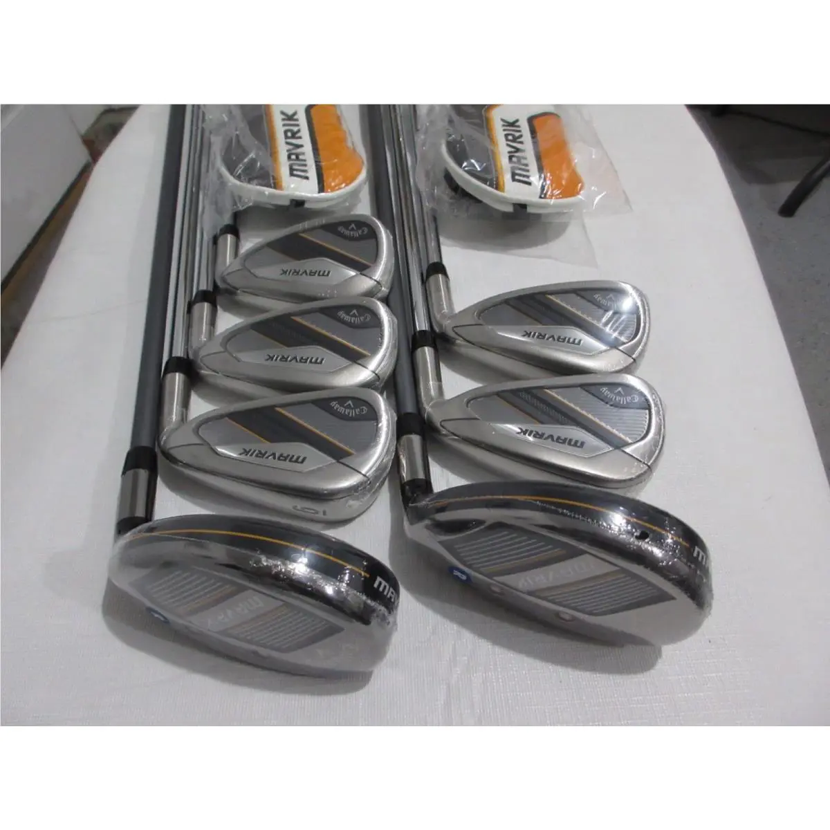Callaway Mavrik Hybrid Iron Set - 4H 5h 6-PW - Regular Graphite Steel