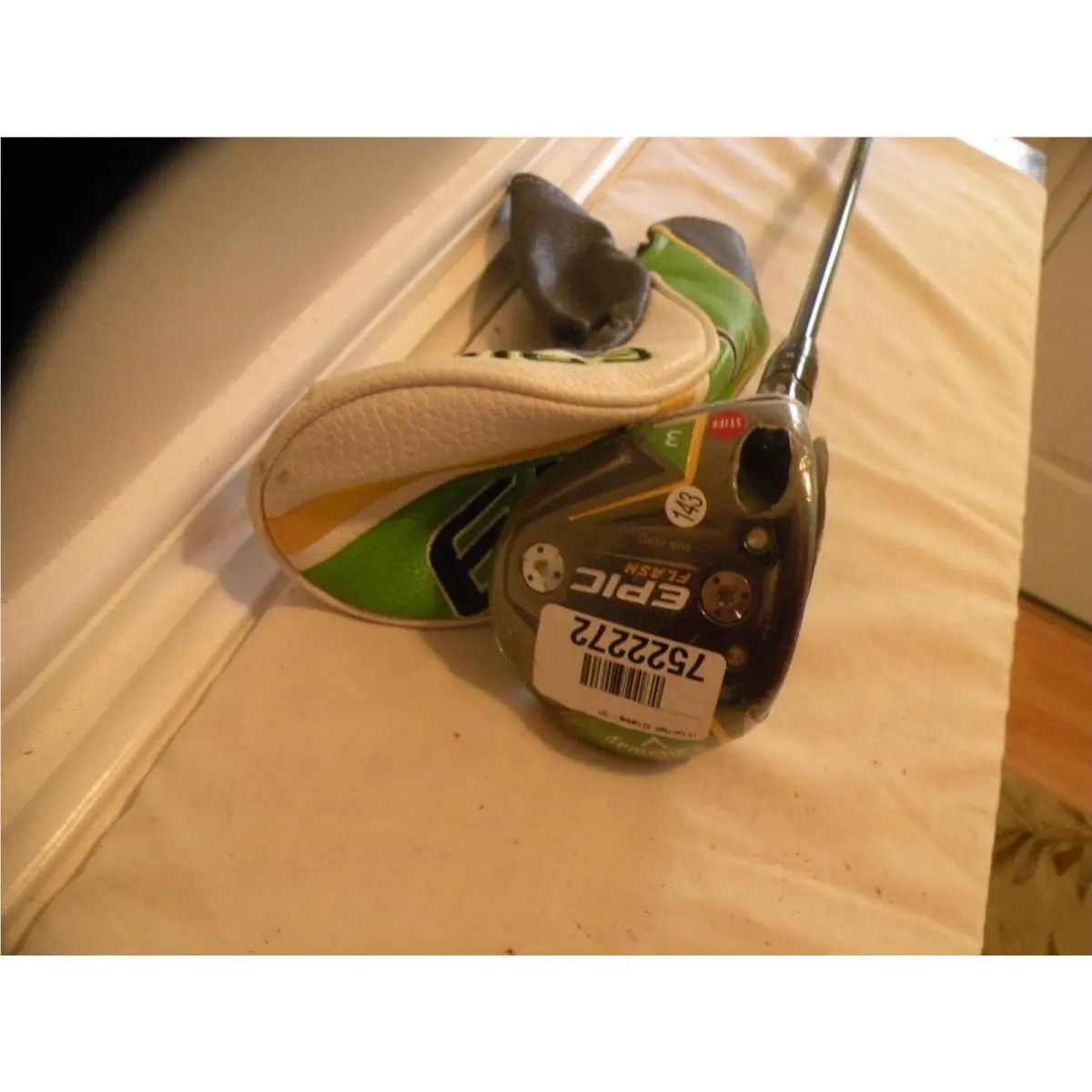 Callaway Epic Flash 3 Fairway Wood LH Lefty 15 Deg. Aldila Trinity
