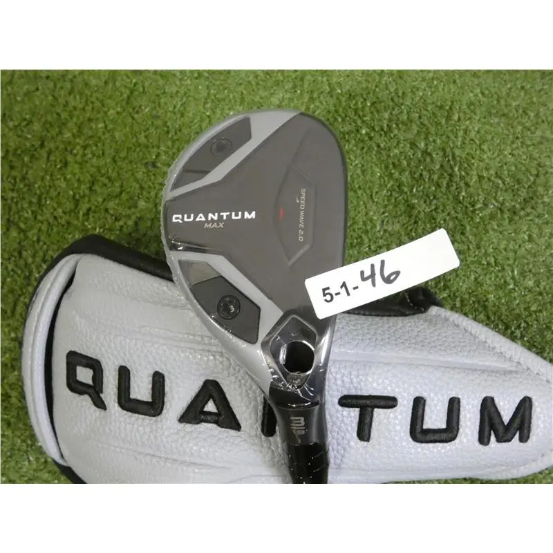 Callaway 2026 Quantum Max 19 3 Hybrid Denali Silver 70g 6.0 Stiff with HC
