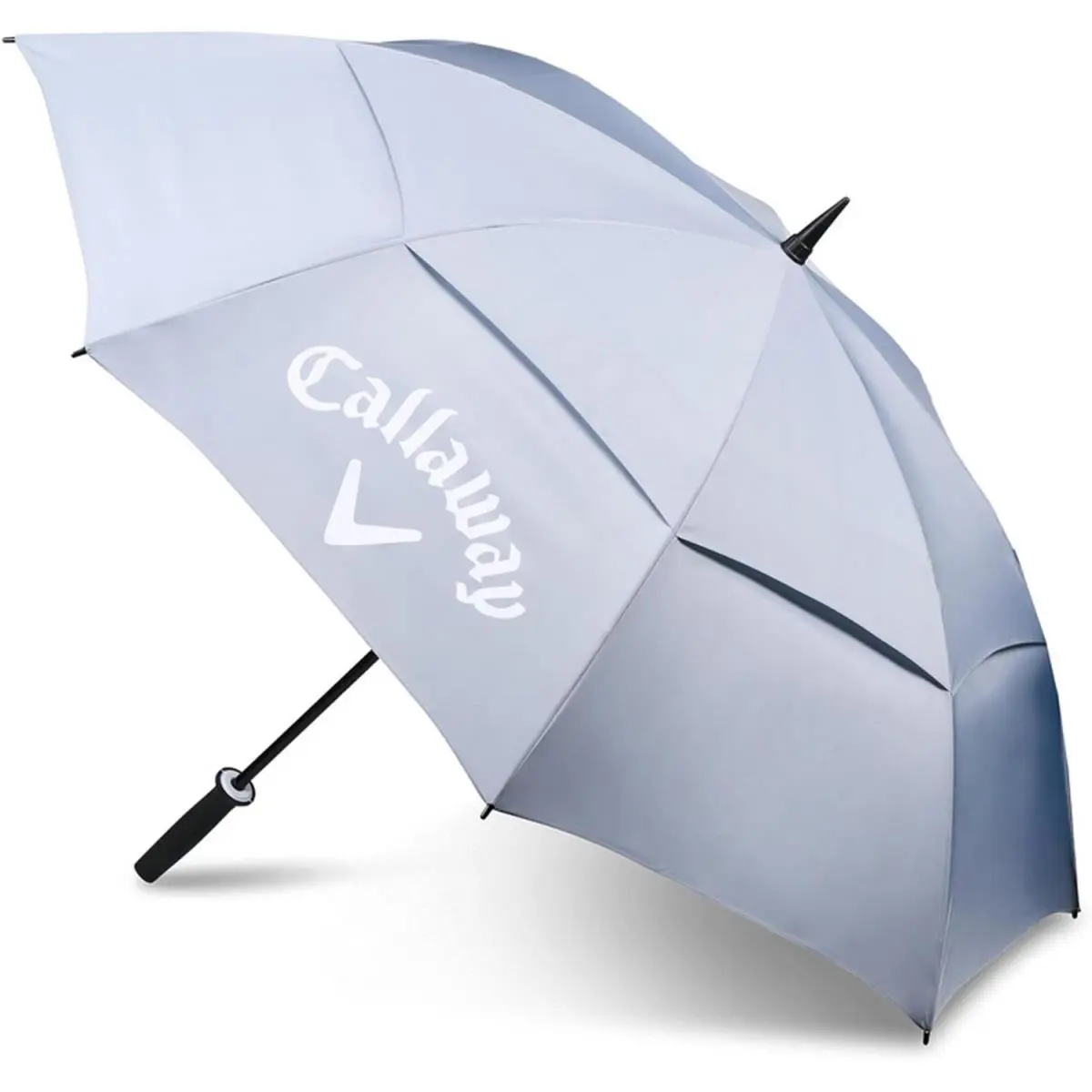 2026 Callaway Golf Shield 64 Double Canopy Grey Golf Umbrella