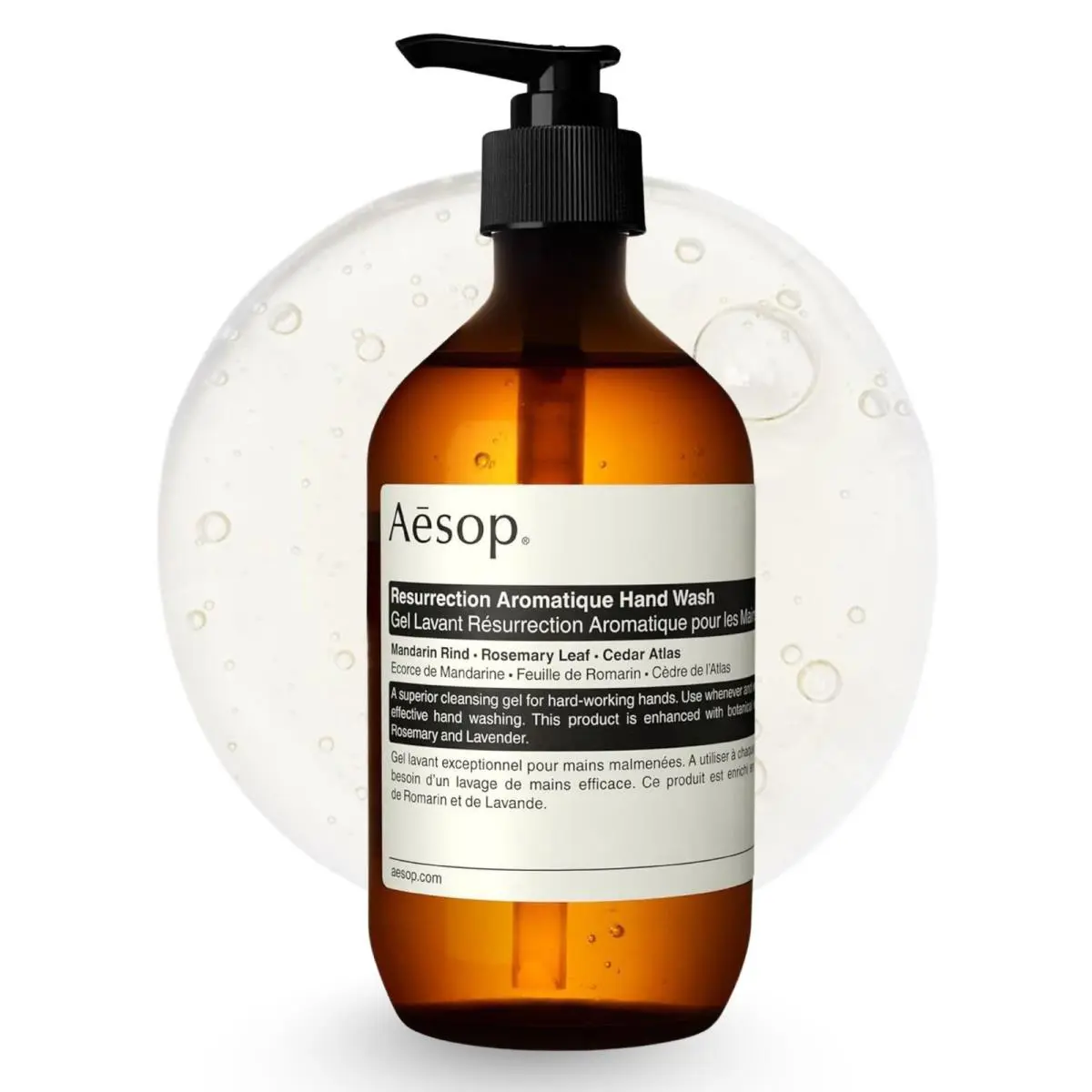 Hand Wash 16.9 Fl Oz Hydrating Gentle Non Drying Aesop Resurrection Aromatique