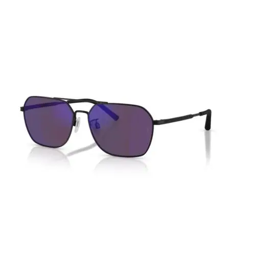 0OV1377S R-17 50624V Matte Black/royal Purple Mirror Sunglasses by Oliver Peoples
