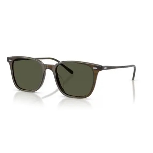 Oliver Peoples 0OV5614SU Laedin 182152 Olivewood/G-15 Square Men`s Sunglasses