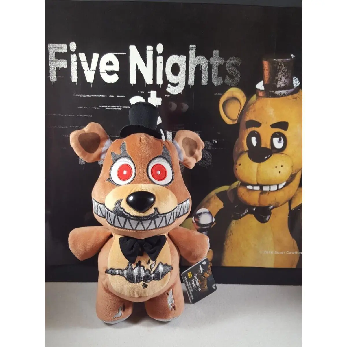 Funko Five Nights At Freddy’s Nightmare Freddy 12” Plush Hot Topic Exclusive