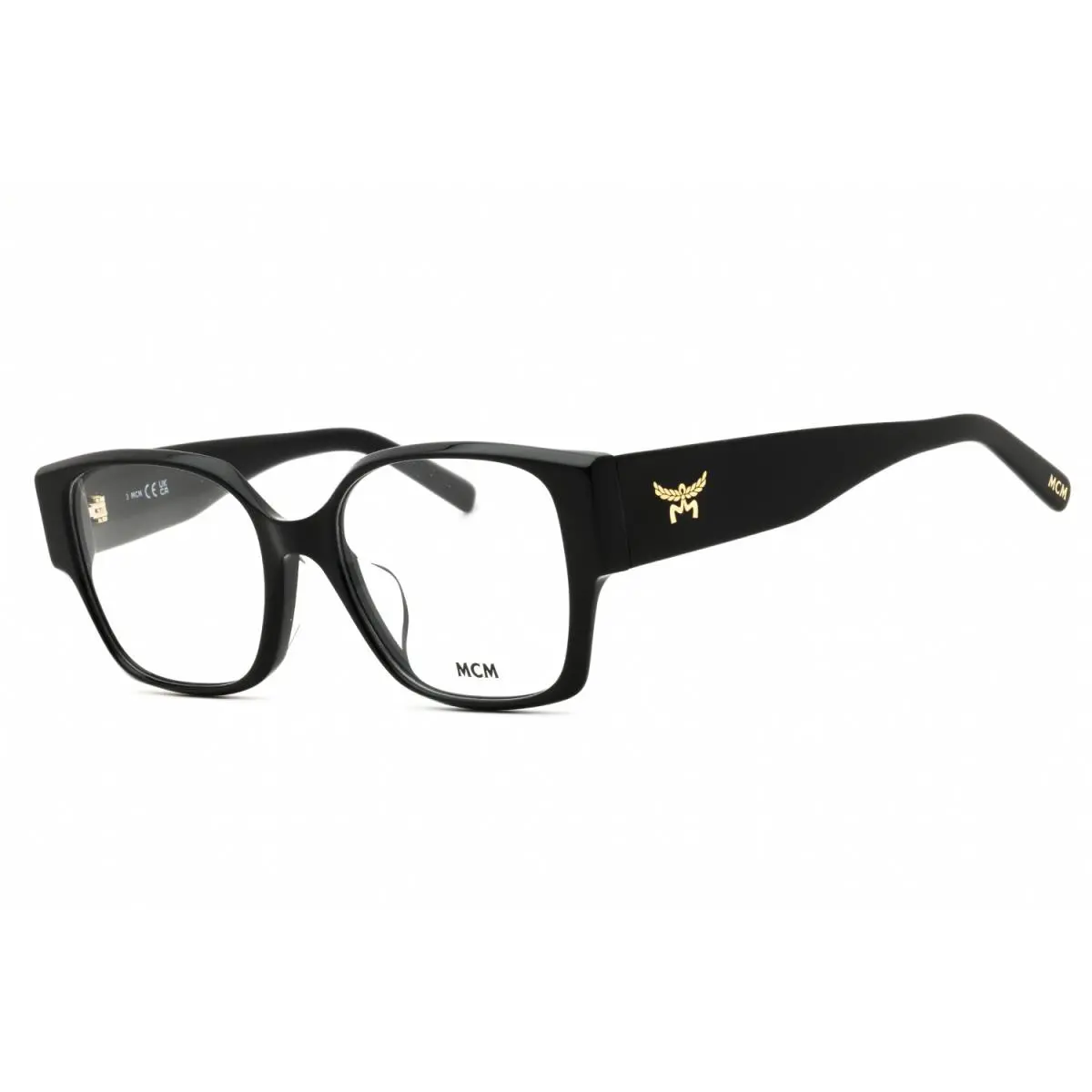 Mcm MW5009 D 001 Eyeglasses Shiny Black Frame 53mm