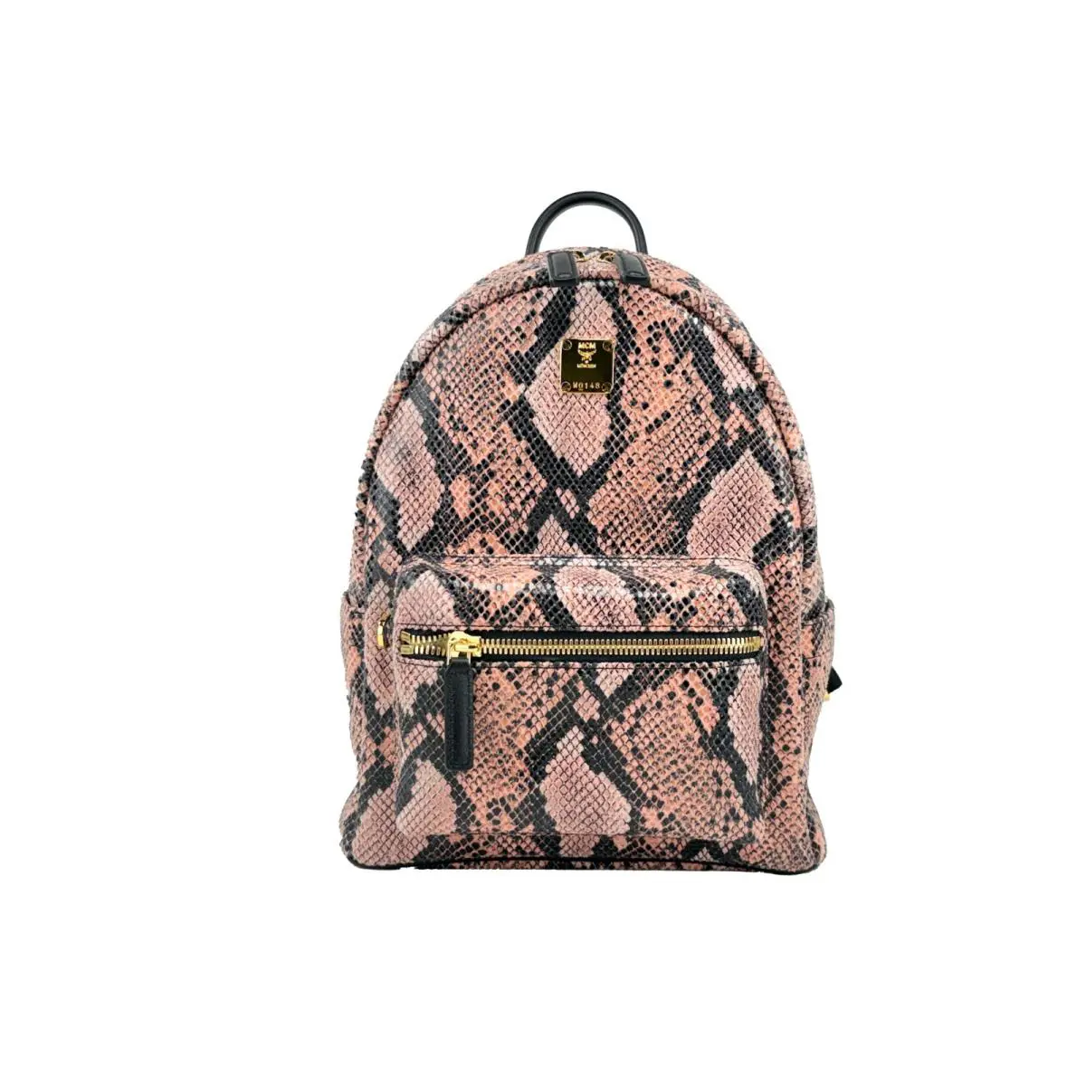 Mcm Stark Python Snake Backpack Bookbag