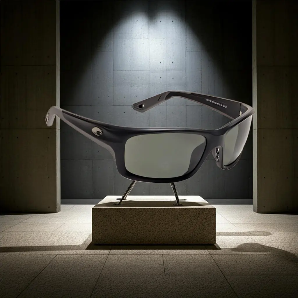 Costa Del Mar Sunglasses 06S9106 Jose Pro Matte Black Gray 580 Glass Lens