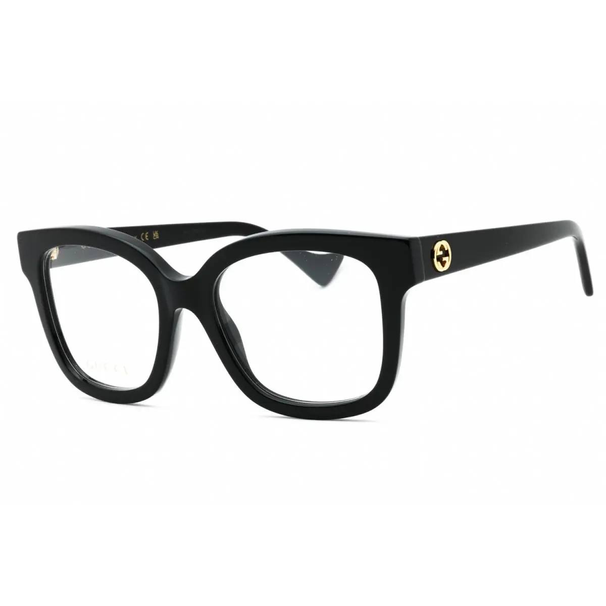 Gucci GG1258-004-53 Eyeglasses Frame Size 53mm 19mm 140mm Black Women 889652412
