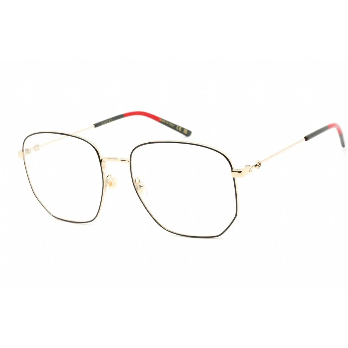 Gucci GG0396-001-56 Eyeglasses Frame Size 56mm 18mm 140mm Goldblack Women 88965