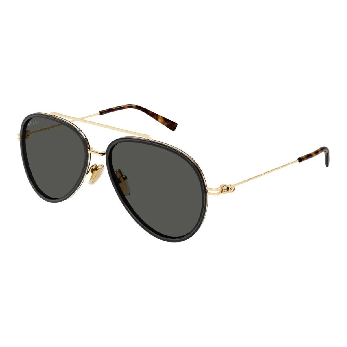 Gucci GG1981S Grey and Gold/grey 001 Sunglasses
