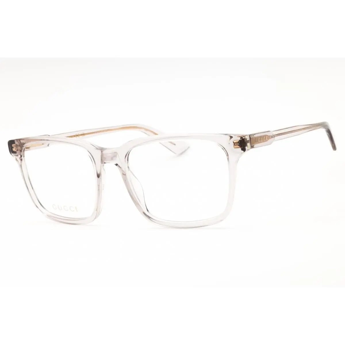 Gucci GG1120-007-55 Eyeglasses Frame Size 55mm 19mm 145mm Grey Men 889652519661