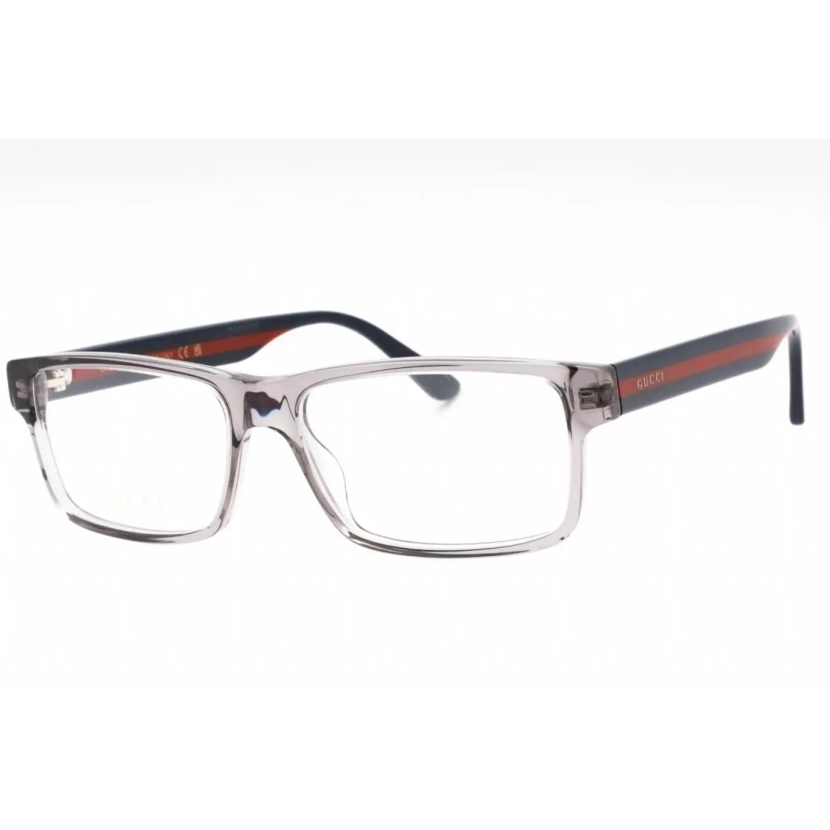 Gucci GG0752-003-56 Eyeglasses Frame Size 56mm 16mm 150mm Grey Men 889652296302
