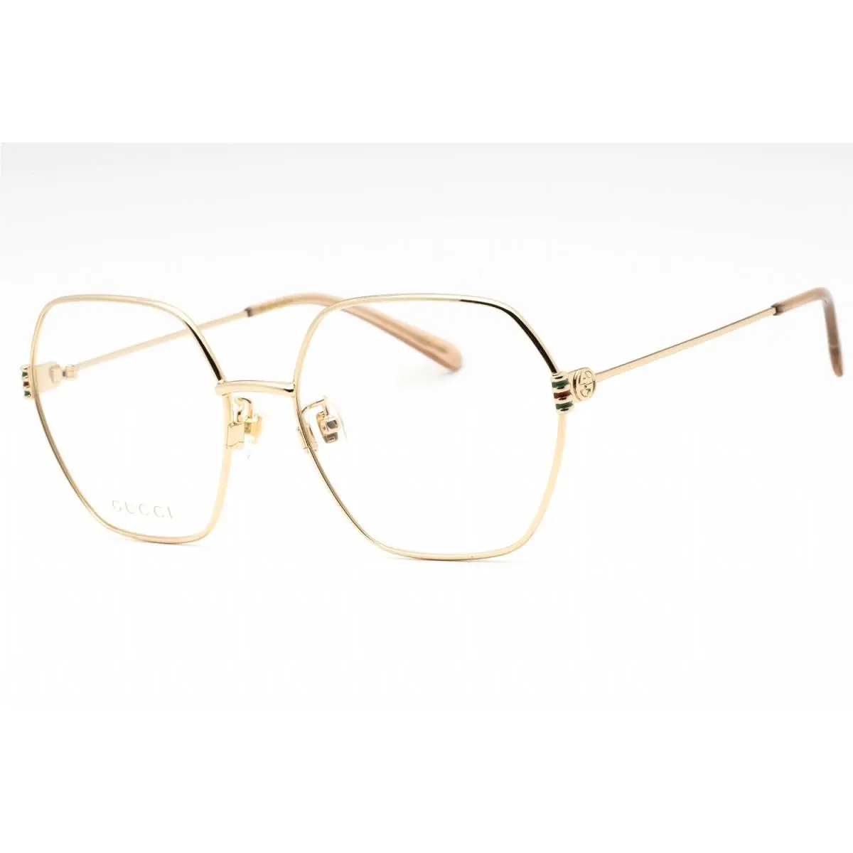 Gucci GG1285-001-59 Eyeglasses Frame Size 59mm 0mm 0mm Gold Women 889652413105