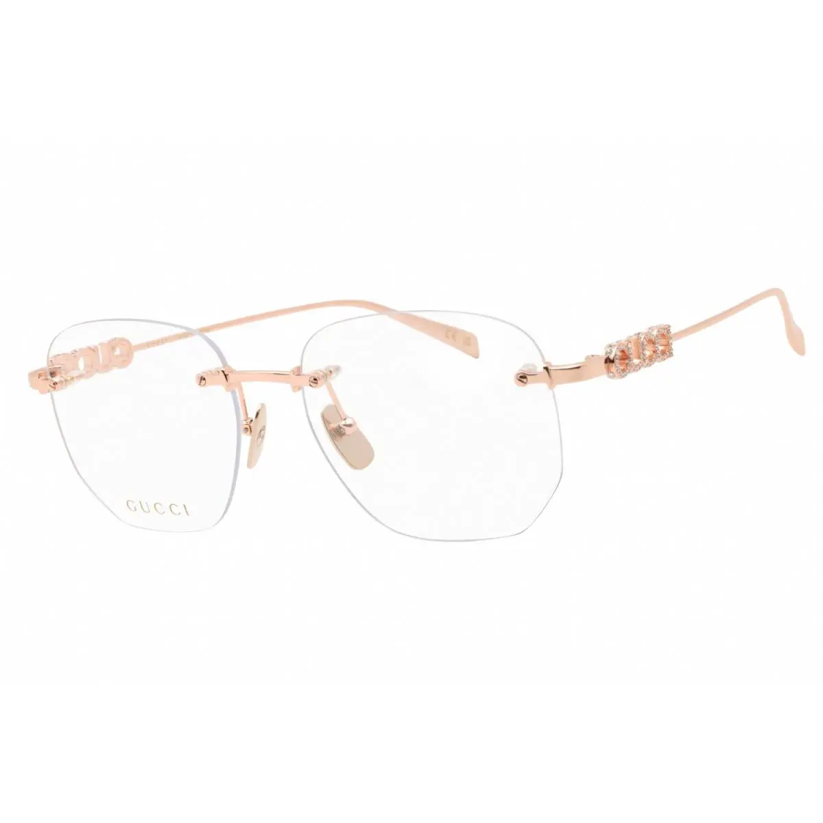 Gucci GG1806-003-54 Eyeglasses Frame Size 54mm 17mm 140mm Gold Men 889652528427