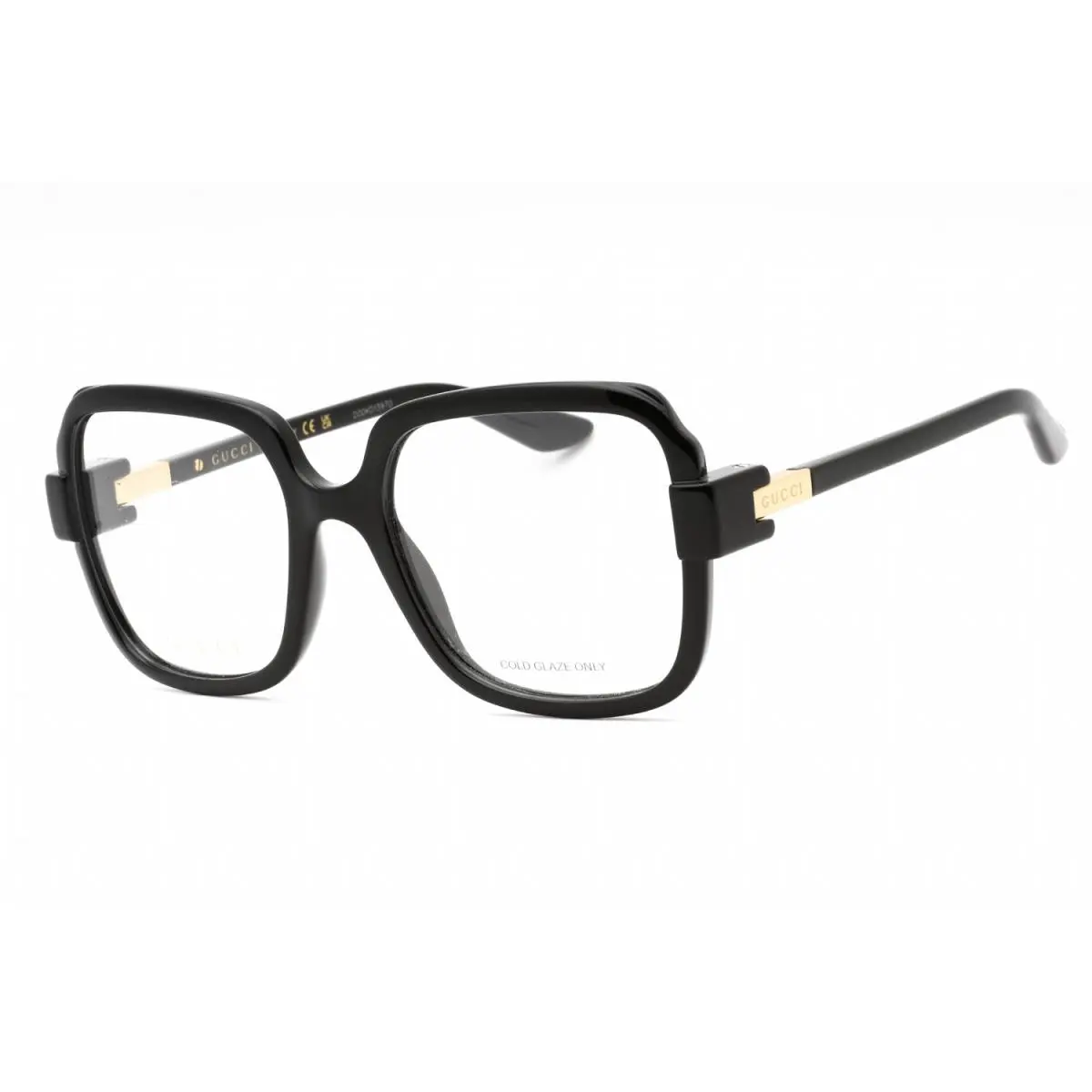 GG1433-001-55 Eyeglasses Frame Size 55mm 19mm 135mm Black Women 889652438 by Gucci