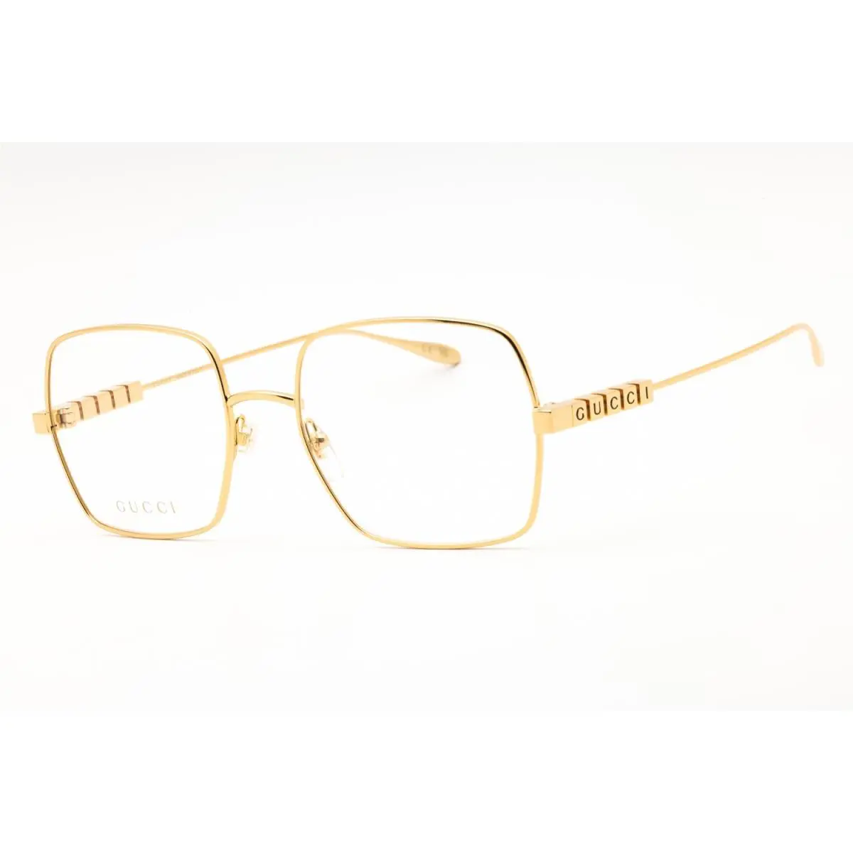 Gucci GG1434-001-55 Eyeglasses Frame Size 55mm 19mm 145mm Gold Women 8896524414