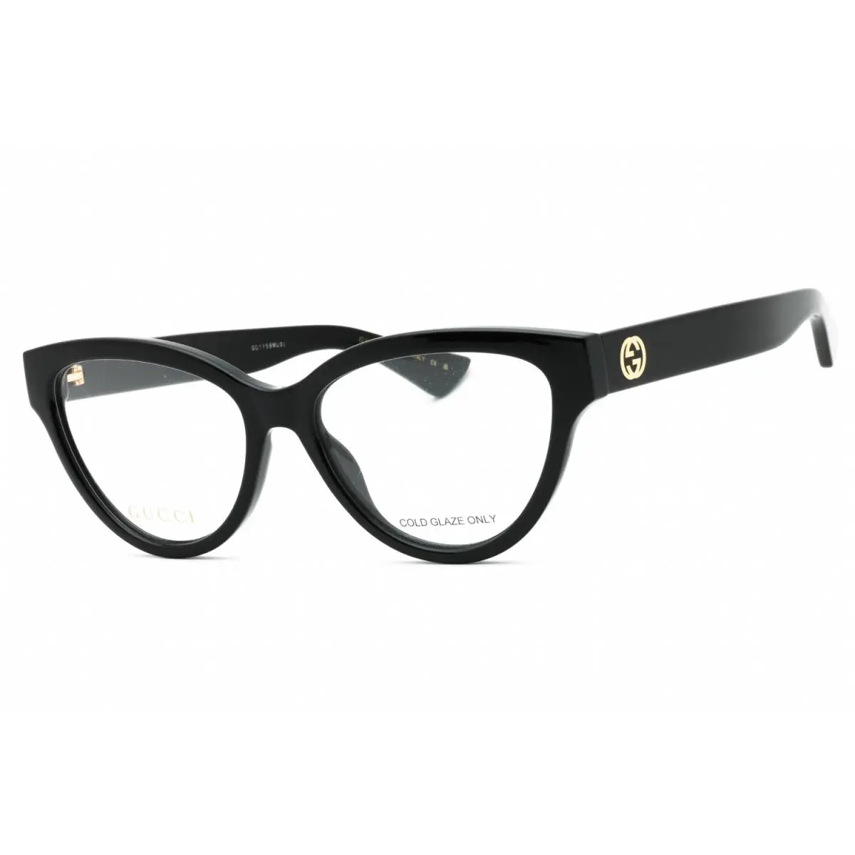 Gucci GG1581-001-55 Eyeglasses Frame Size 55mm 16mm 140mm Black Women 889652468