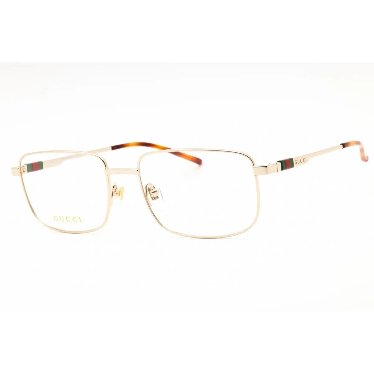 Gucci GG1678-005-57 Eyeglasses Frame Size 57mm 18mm 150mm Gold Men 889652500041