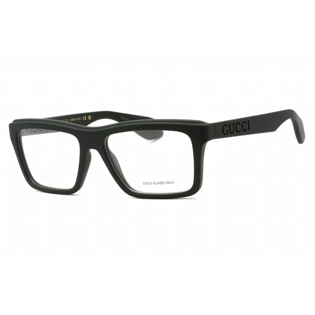 Gucci GG1573-003-55 Eyeglasses Frame Size 55mm 16mm 145mm Green Men 889652468648