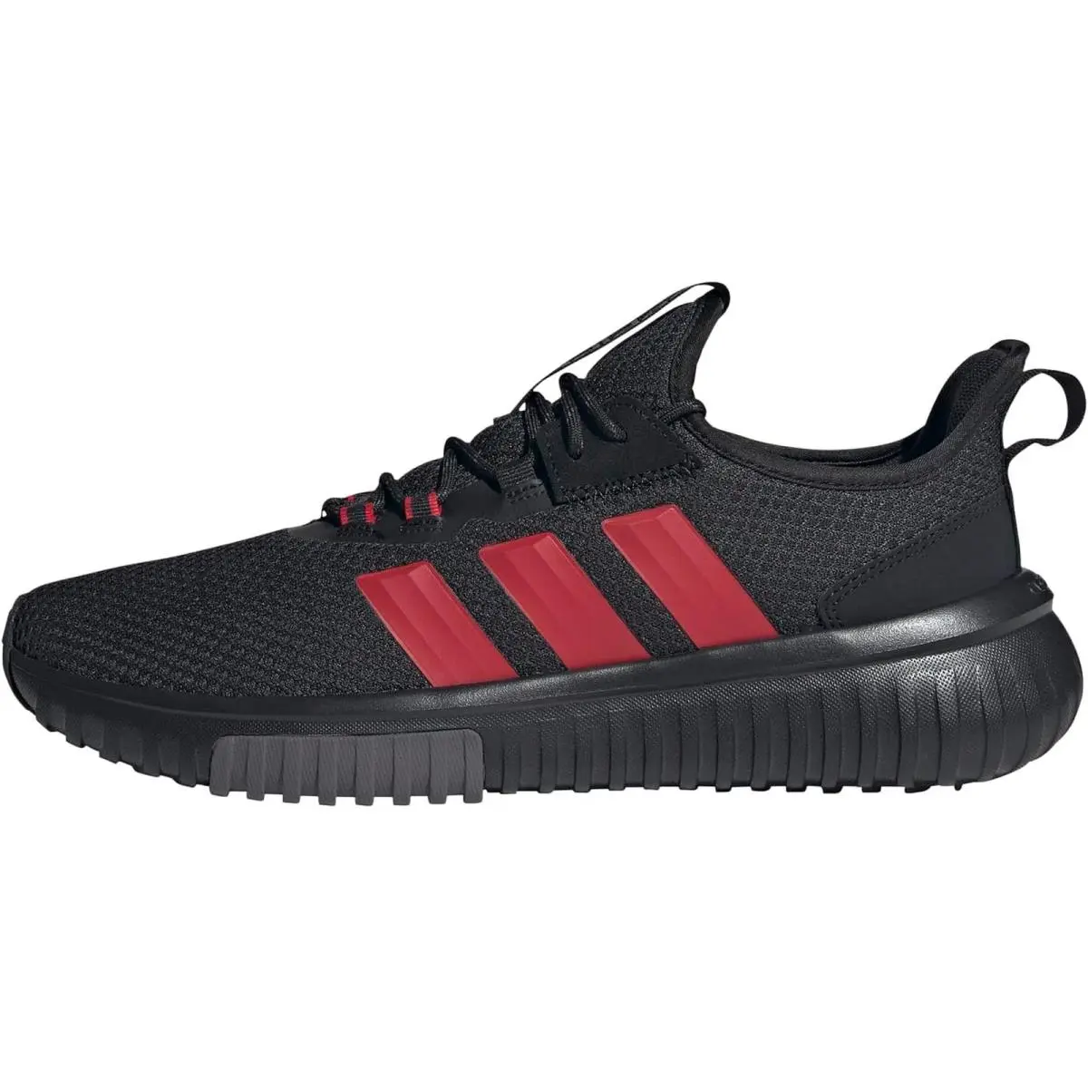Adidas Men`s Kaptir 4.0 Sneakers All Colors Sizes - Black/Better Scarlet/Carbon