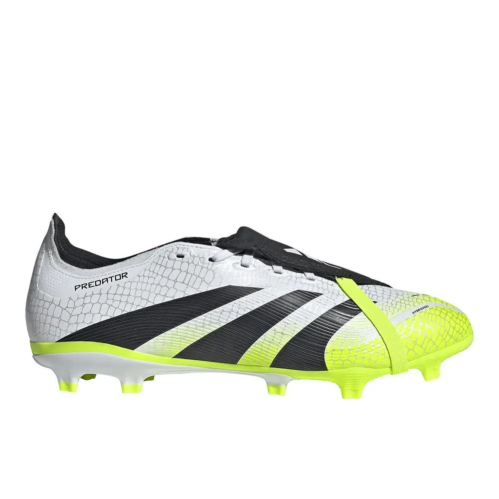 Adidas shoes - adidas Predator League FoldOver Tongue FirmMultiGround Soccer Cle - JI1111 - White, Yellow 7