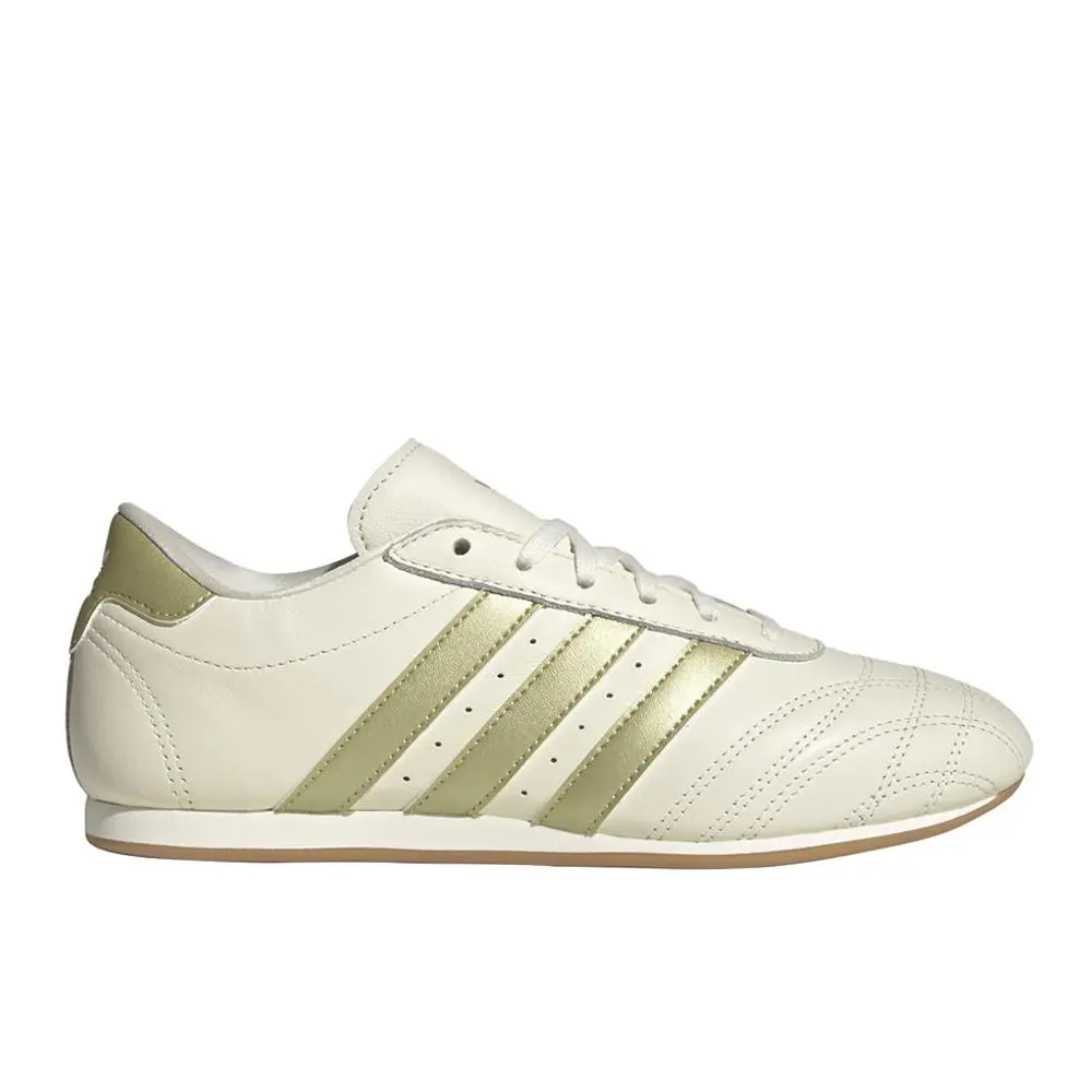 Adidas Taekwondo Lace Up Womens Gold Off White Sneakers Casual Shoes JQ0570