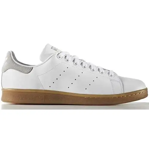 Adidas Stan Smith White White Grey Sneakers S80021 632 Men`s Shoes - White White Grey