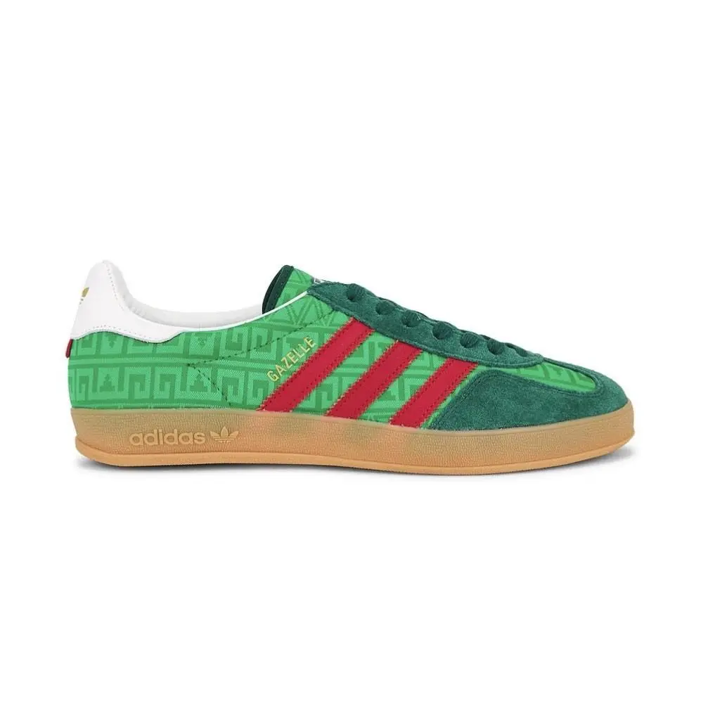 Adidas Gazelle Indoor Green Red Mexico Men`s Sizes IH9647 Fifa - Green