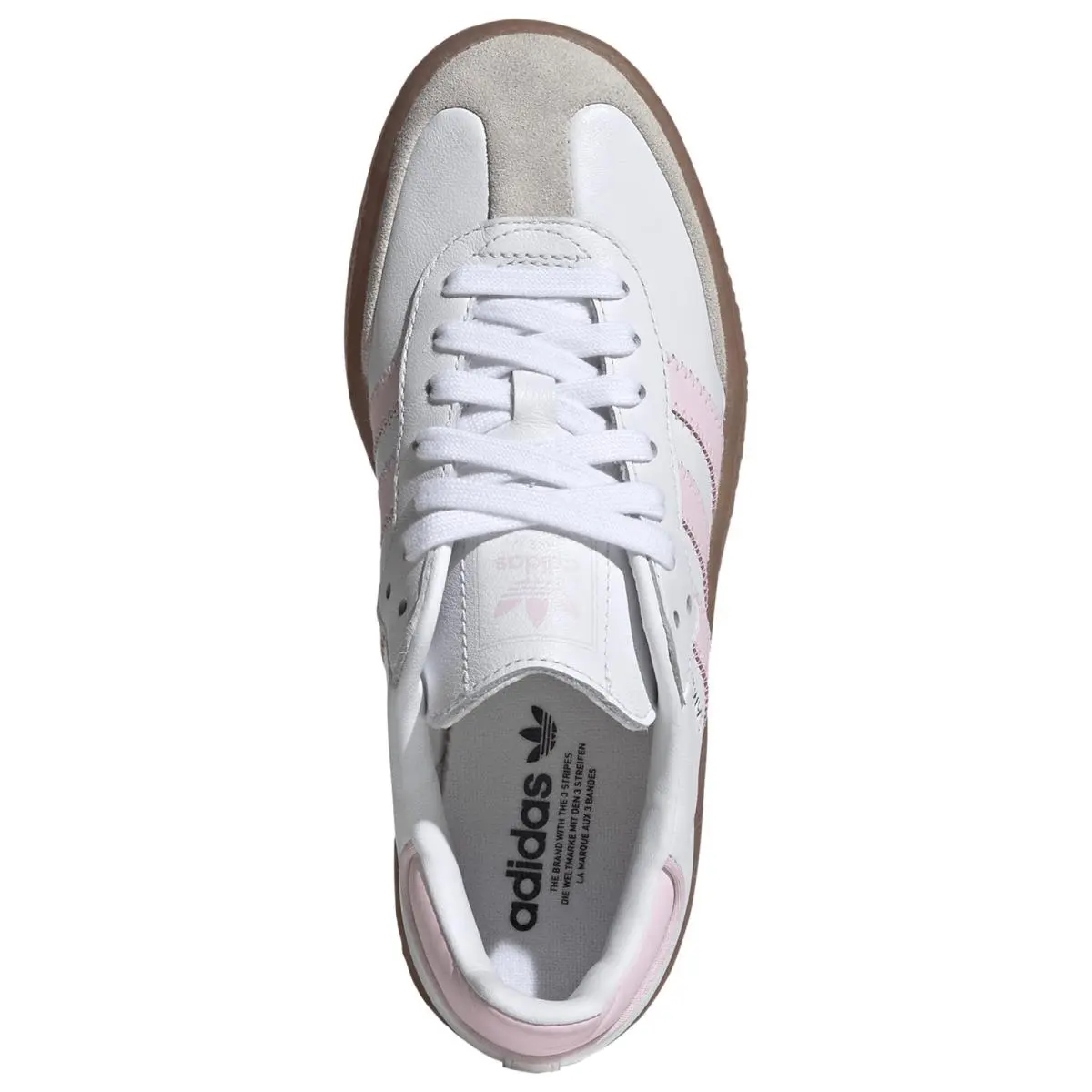 Adidas shoes - Cloud White/Clear Pink/Gold Metallic 7