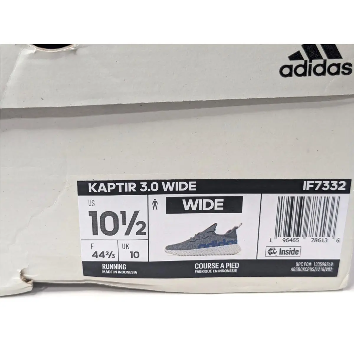 Adidas shoes - adidas Kaptir 3.0 - Kaptir - IF7332 - Grey/Blue 9