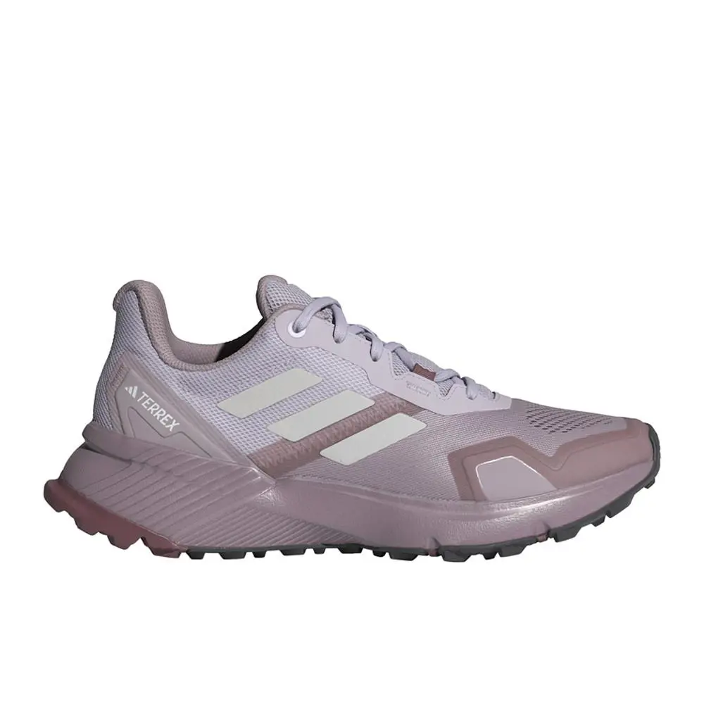 Adidas Terrex Soulstride Trail Running Womens Purple Sneakers Athletic Shoes IH - Purple