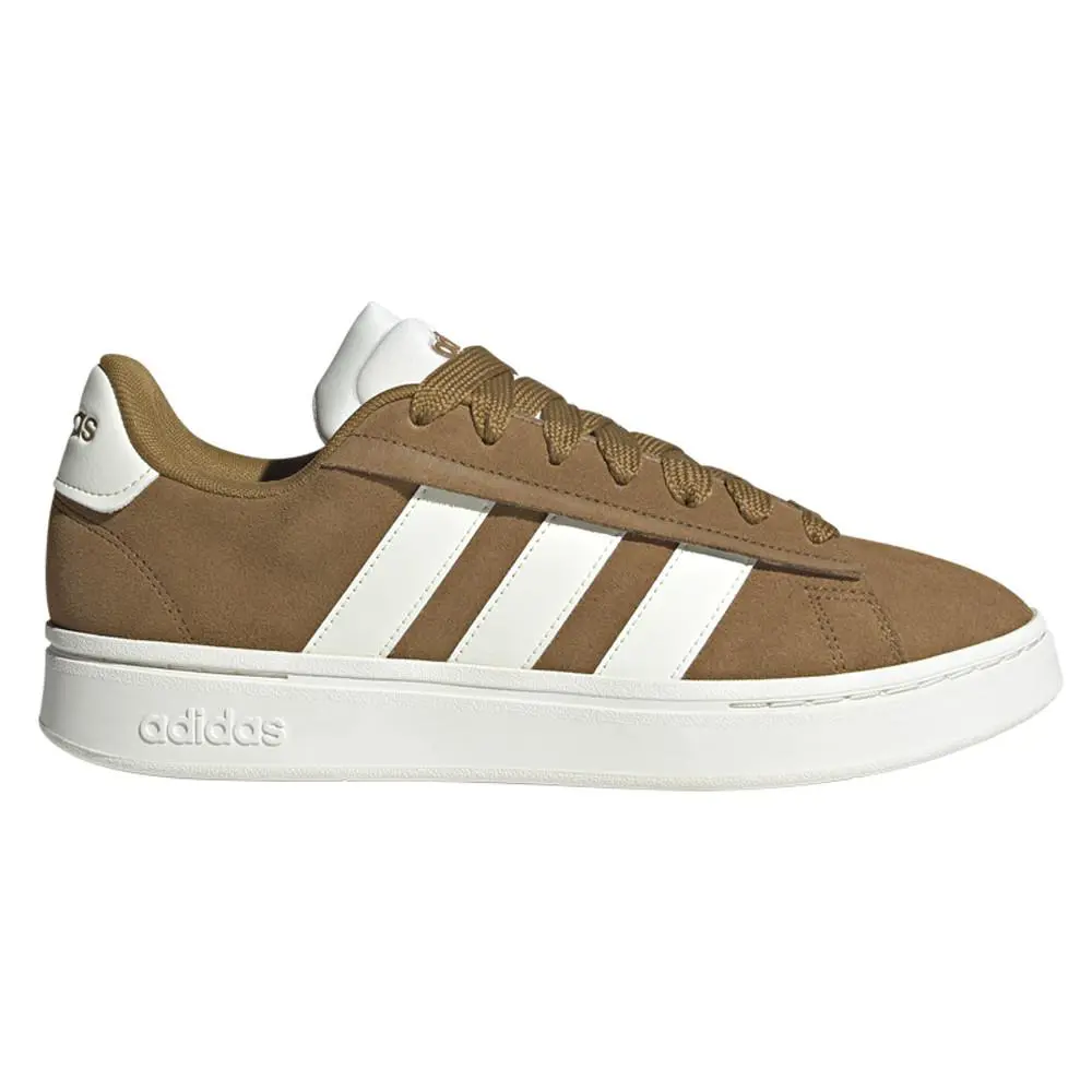 Adidas Grand Court Alpha 00S Lace Up Mens Brown Sneakers Casual Shoes IH3843 - Brown